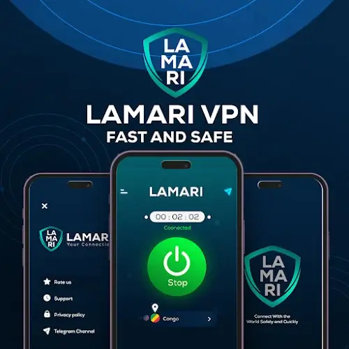 Lamari VPN - Fast & Proxy Captura de tela 2