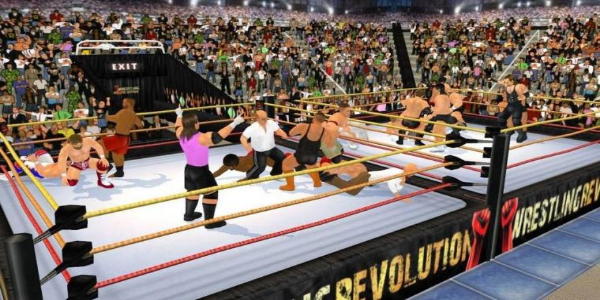 Wrestling Revolution 3D Captura de pantalla 2