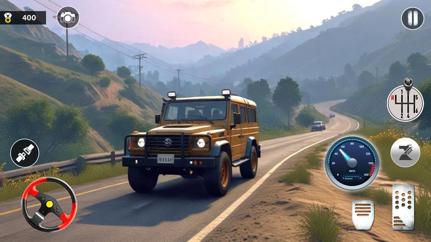 4x4 Offroad Jeep Driving Games 螢幕截圖 1