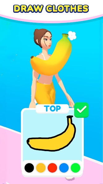 Draw Dress! Mod Zrzut ekranu 0