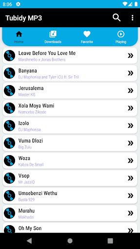 Tubidy: Tubidy MP3 Downloader Captura de tela 0