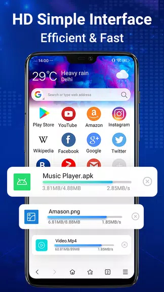 Web Browser - Fast & Privacy应用截图第1张