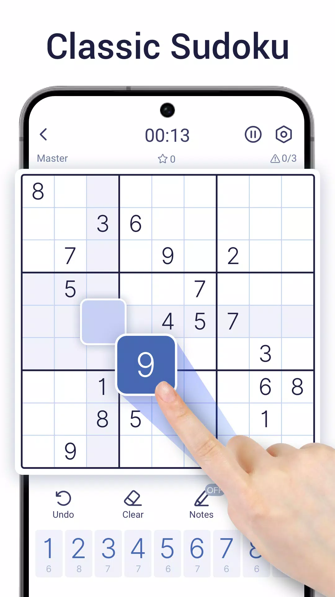 Sudoku Master! स्क्रीनशॉट 0