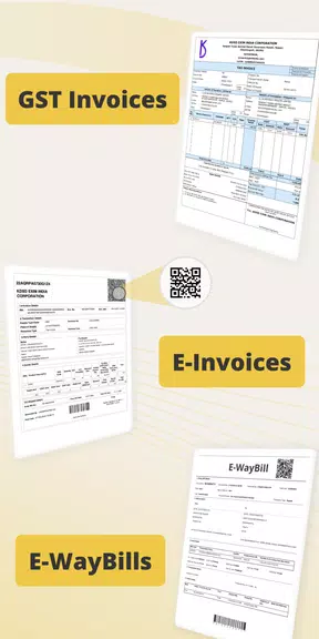 GimBooks: Invoice, Billing App Tangkapan skrin 1