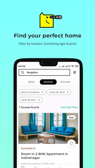 Nestaway-Rent a House/Room/Bed ภาพหน้าจอ 1