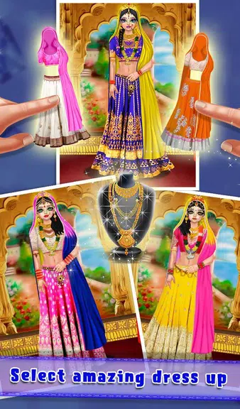 Schermata Indian Gopi Doll Fashion Salon 0