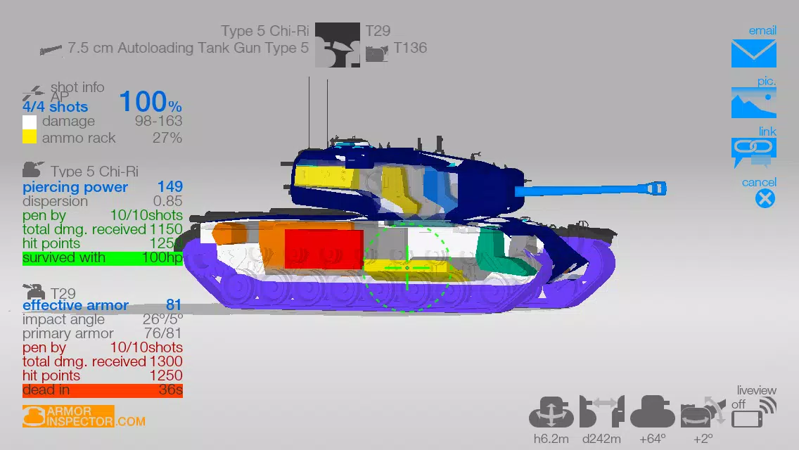 Armor Inspector - for WoT Tangkapan skrin 0