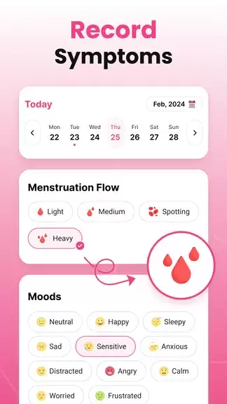 Period Tracker Ovulation Cycle スクリーンショット 2