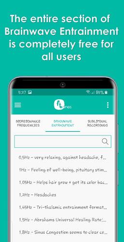Ftones - Brainwaves, Binaural スクリーンショット 0