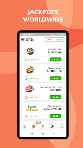 Kindlotto - lottery results Скриншот 1