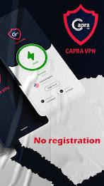 Capra VPN Capture d'écran 1