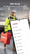 Hilti 모바일 앱 스크린샷 0