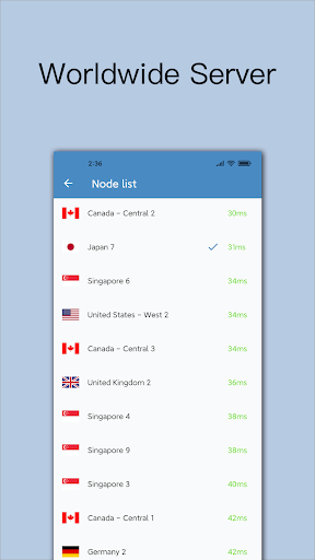 V2VPN - A Fast VPN Proxy 螢幕截圖 2