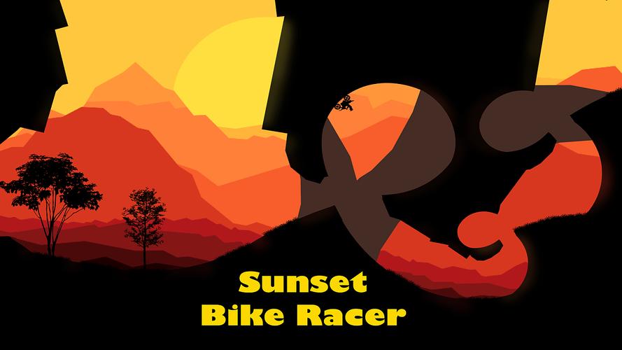 Sunset Bike Racer - Motocross Captura de tela 0