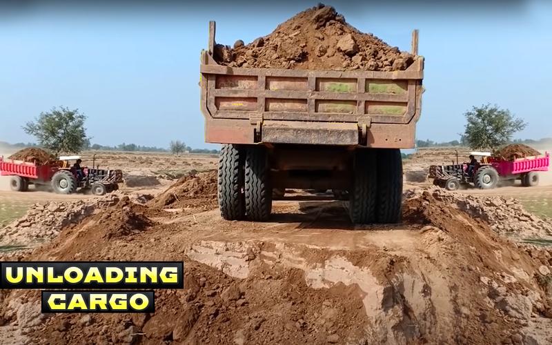 Tractor Trolley Farming Drive 螢幕截圖 1