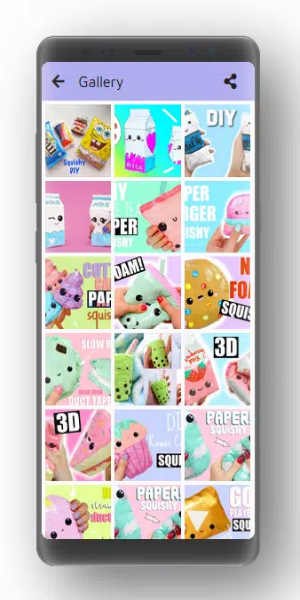 Paper Squishy Ideas スクリーンショット 1