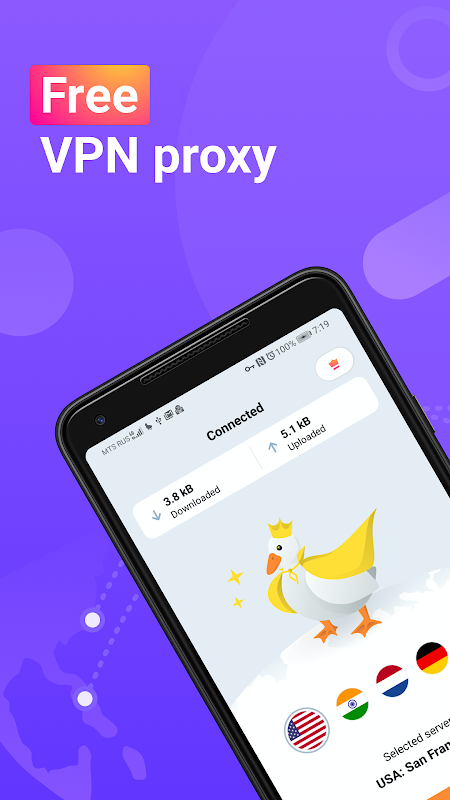 VPN Duck 스크린샷 3