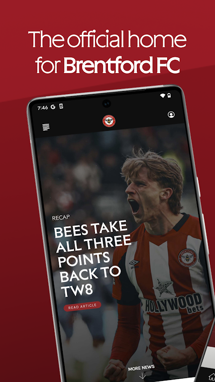 Brentford FC Official Tangkapan skrin 0