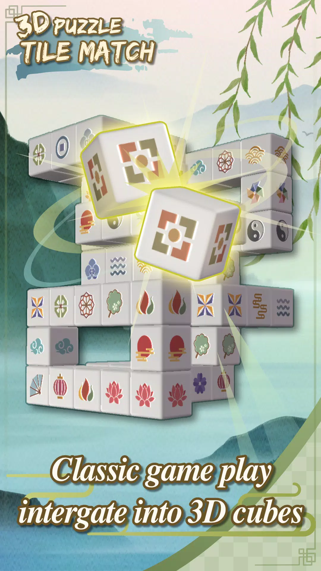 3D Tile Match Puzzle Screenshot 1