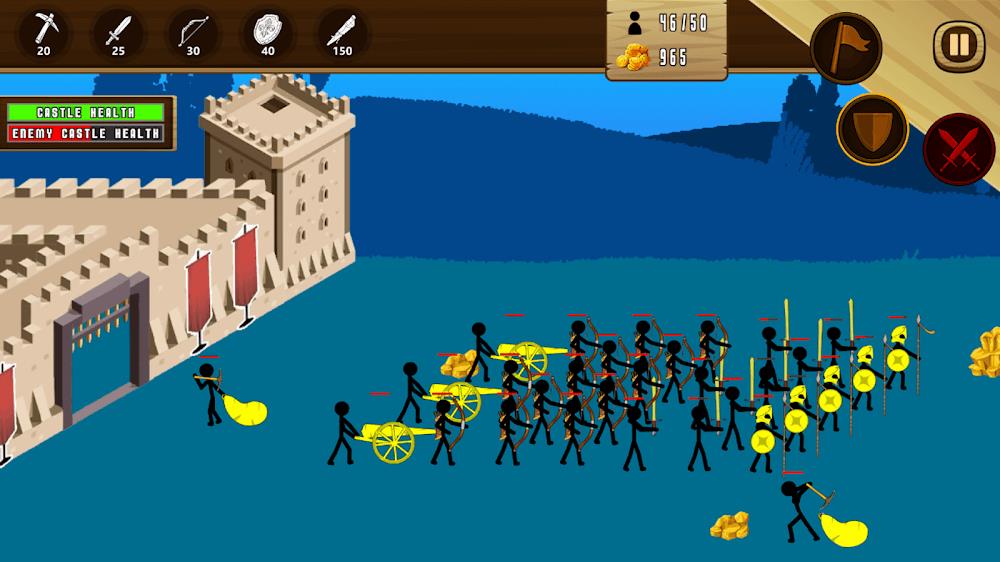 Stickman Age: Stick War Battle Скриншот 2