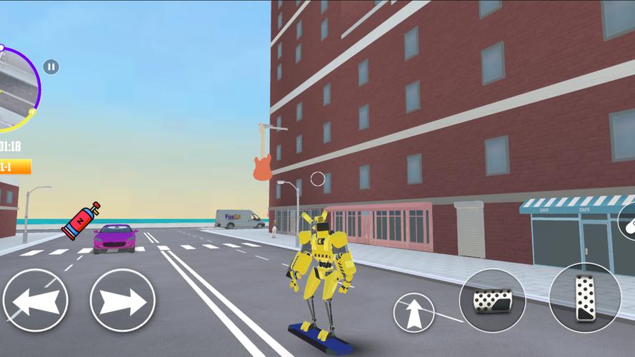 IRON NINJA Robot Adventures Captura de pantalla 2