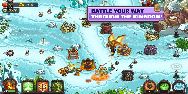 Kingdom Rush Vengeance TD Game Captura de pantalla 2