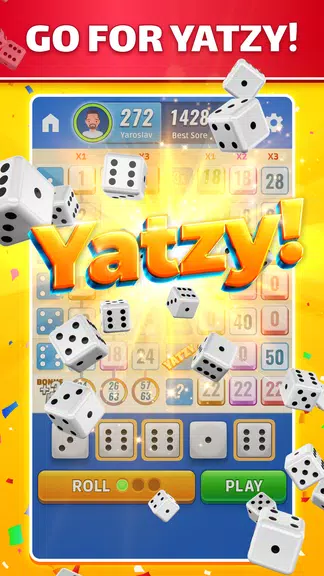 Yatzy: Dice Game Online Captura de tela 0