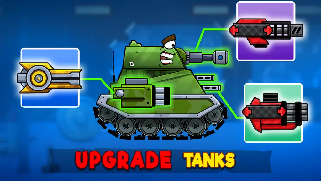 Tanks Arena io: Craft & Combat应用截图第1张