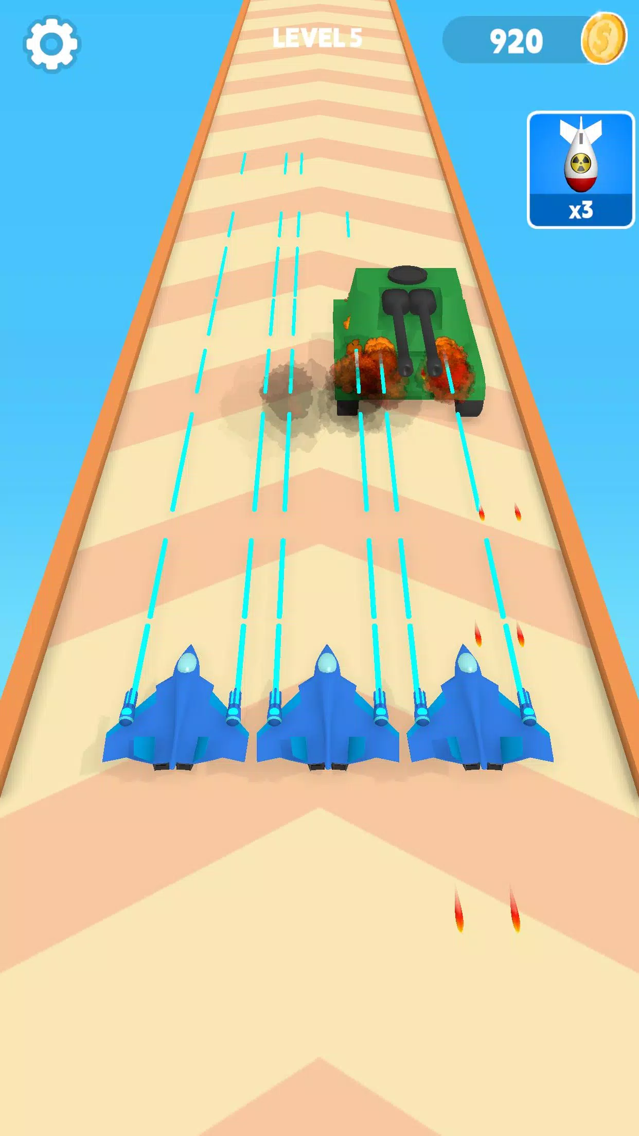 Warplane VS Tank:Shooting Game 螢幕截圖 2