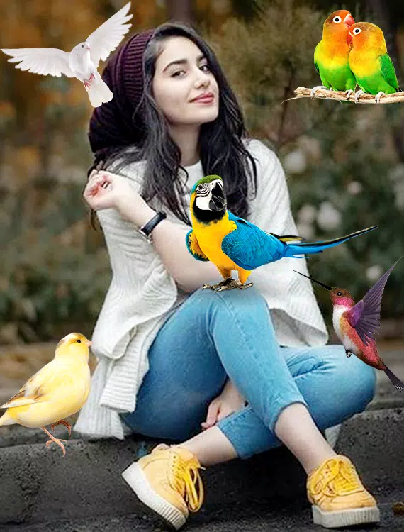 Birds Photo frame : Bird photo Скриншот 1