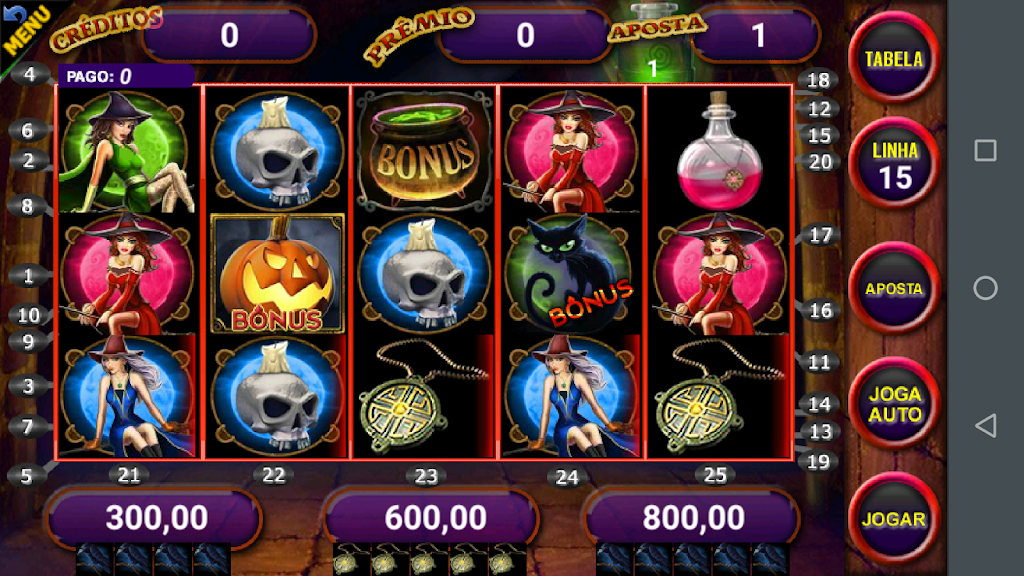 Halloween Fortune Caça Níquel ภาพหน้าจอ 0