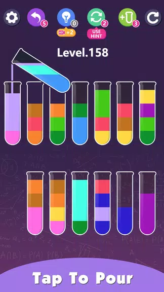 Water Sort Puzzle: Color Sort Скриншот 2