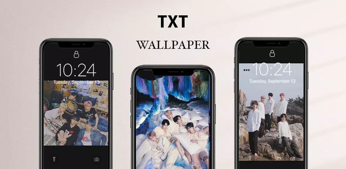 TXT Wallpaper & HD Photo Zrzut ekranu 0