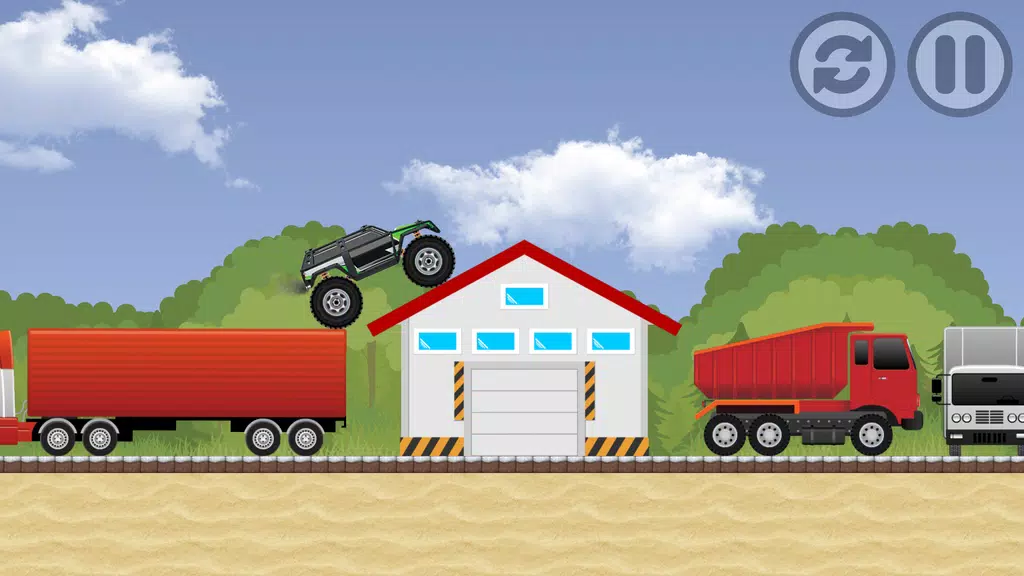 Monster Truck Racing Game Скриншот 3