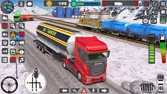 Oil Tanker Truck Driving Games Zrzut ekranu 2