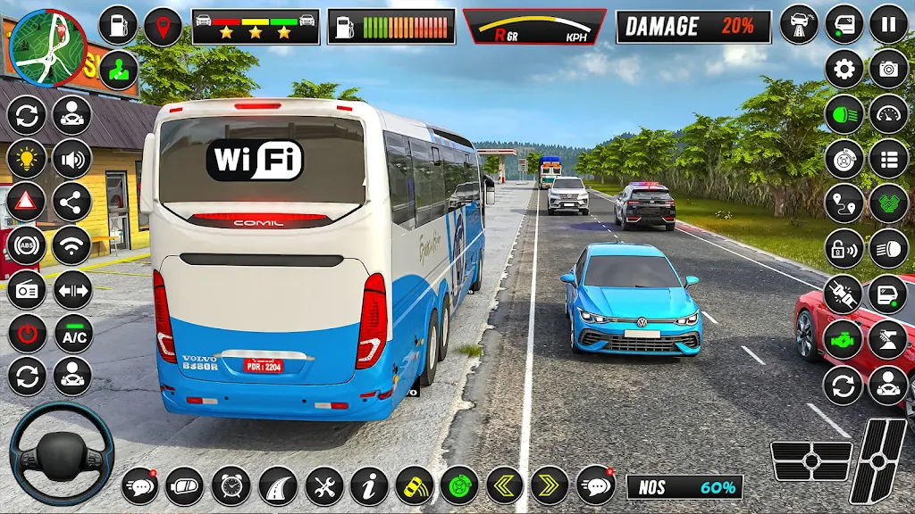 Bus Games 3D City Bus Driving Ekran Görüntüsü 0