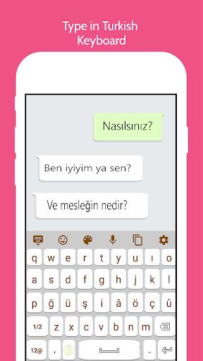 Turkish Language Keyboard应用截图第2张