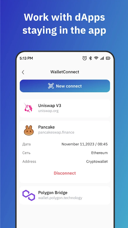 IronWallet Cold Crypto Wallet Captura de pantalla 1