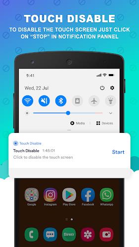 Touch Disable: Lock Screen Screenshot 2