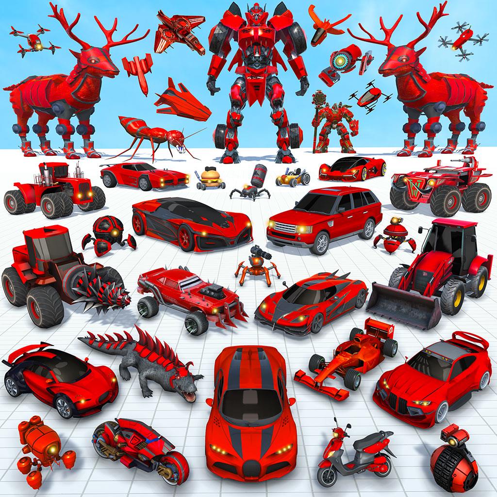 Deer Robot Car Game-Robot Game Ảnh chụp màn hình 0