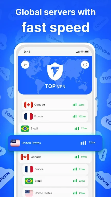 Troot vpn fast and secure vpn Schermafbeelding 1