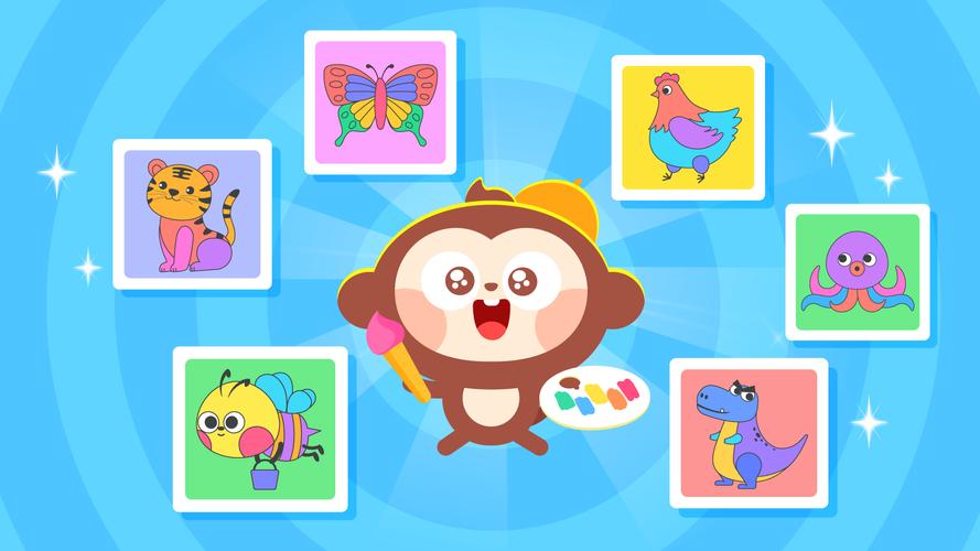 Schermata DuDu Color Painting Game 0