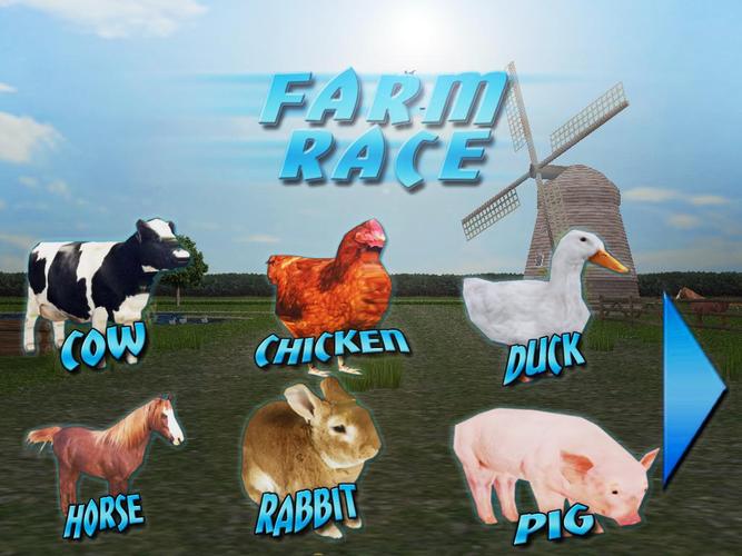 Farm Race Schermafbeelding 3