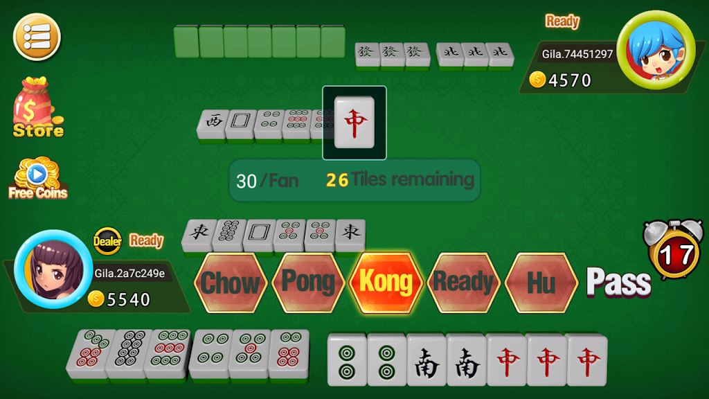 Mahjong 2P: competition スクリーンショット 0