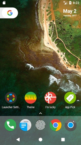 N+ Launcher Pro – Nougat 7.0 Tangkapan skrin 1