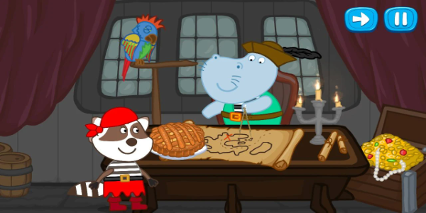 Pirate treasure: Fairy tales Tangkapan skrin 0