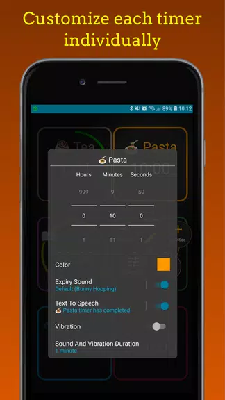 Timer: Multi Timer Captura de tela 3