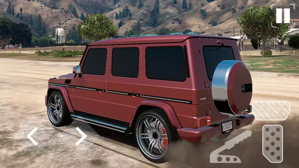 Offroad Mercedes G Car Driver 螢幕截圖 3