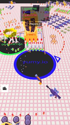 yumy.io - io - hole games Screenshot 3