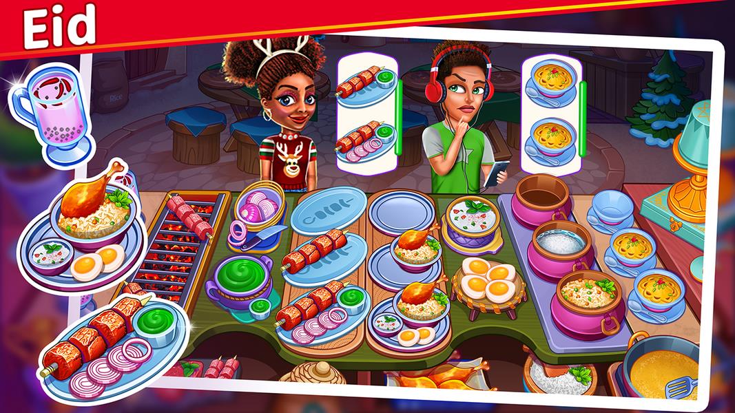 Christmas Food Shop - Cooking Restaurant Chef Game Screenshot 3